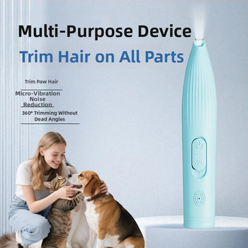 Duoqu Grooming klipér pre domáce zvieratá, nabíjateľný strihací strojček na labky mačiek a psov, elektrický strihací strojček na srsť domácich zvierat, balenie 200 kusov