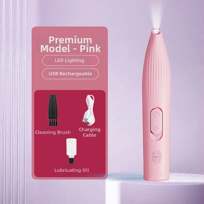 Duoqu Grooming klipér pre domáce zvieratá, nabíjateľný strihací strojček na labky mačiek a psov, elektrický strihací strojček na srsť domácich zvierat, balenie 200 kusov