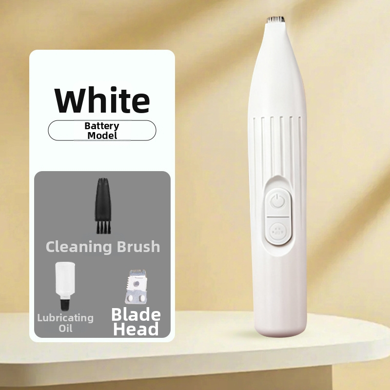 Duoqu Grooming klipér pre domáce zvieratá, nabíjateľný strihací strojček na labky mačiek a psov, elektrický strihací strojček na srsť domácich zvierat, balenie 200 kusov