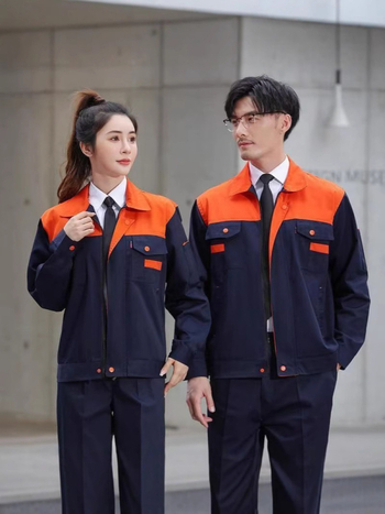 Pánska pracovná súprava pre automobilový servis a továreň – odolná voči oderu a špine, 100% polyester, vrchné a spodné set, štyri ročné obdobia