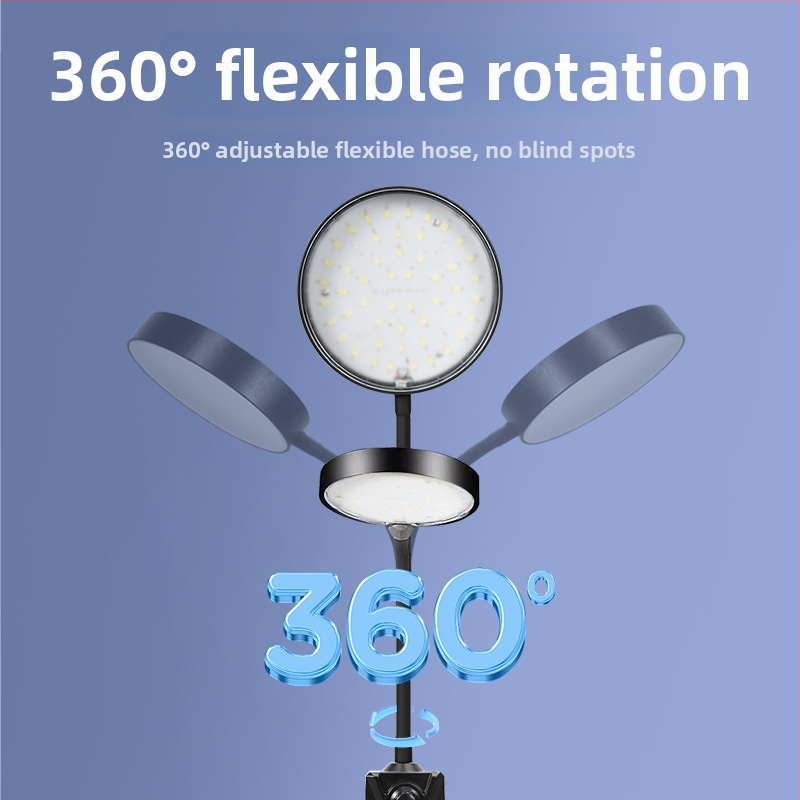 Naichong USB klipo LED akvariumo šviesa vandens augalams – energiją taupanti LED apšvietimas