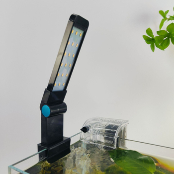 LED akváriová lampa pre vodné rastliny s plným spektrom svetla na podporu rastu, ABS materiál, licencovateľná súkromná značka.