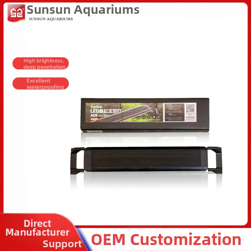 Akvarijné LED svetlo s pevným držiakom; značka Sensen; výkon 10–20W; hmotnosť 0,5–1 kg