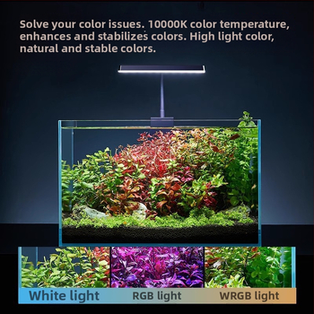 LED klipové svetlo pre akvárium s plným spektrom pre vodné rastliny – Yee, 11.4/15.2W