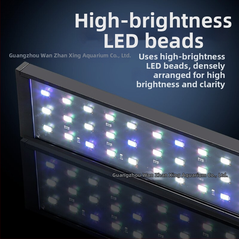 Išmanusis LED akvariumo šviestuvas su pilnu spektru, 12–24W, 0,4 kg