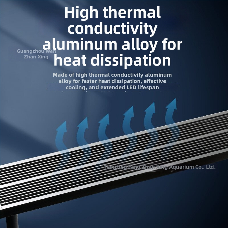Išmanusis LED akvariumo šviestuvas su pilnu spektru, 12–24W, 0,4 kg