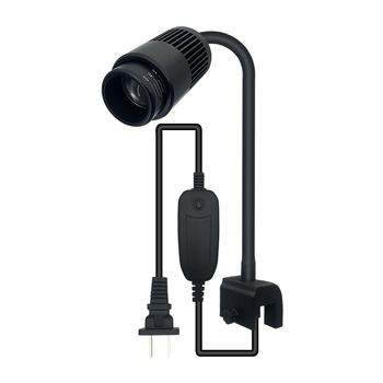 Akvari LED clip világítás, vízálló, teljes spektrum, állítható zoom fénysugár, alumíniumötvözet ház, teljesítmény 3W–12W