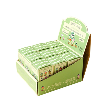 Sada 9 krištáľových húb v fľaštičke s prianím – ornament z krištálu, malý krajinný dizajn, darčekové balenie, moderný minimalistický geometrický dizajn, Apeng Crystal Crafts