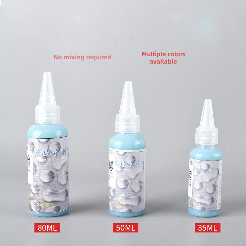 Pasta ūdens ainavu diorāmām, ūdens veidošanas pasta miniatūriem okeāna un upes ainām, The Crab Kingdom, būvmodelis (Materiāls: Cits; Kategorija: Būvmodelis; Vecums: 15–35; Bez elektrības)