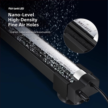 Akvariumo LED burbulų šviesa su gradientiniu apšvietimu, deguonies tiekimu ir kraštovaizdžio apšvietimu – 1–6W, 300 g, Autonomous OEM