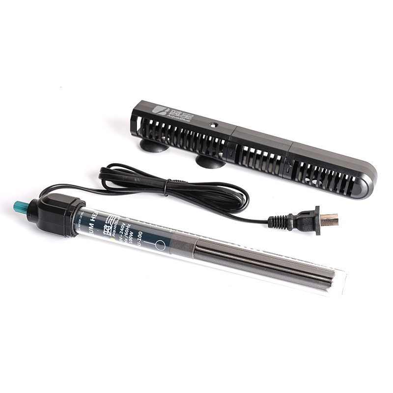 Ohrevná tyč pre akvárium, kvarcové sklo, automatická regulácia teploty s lampou, značka AquaBlue/Blue Treasure, 1 kg