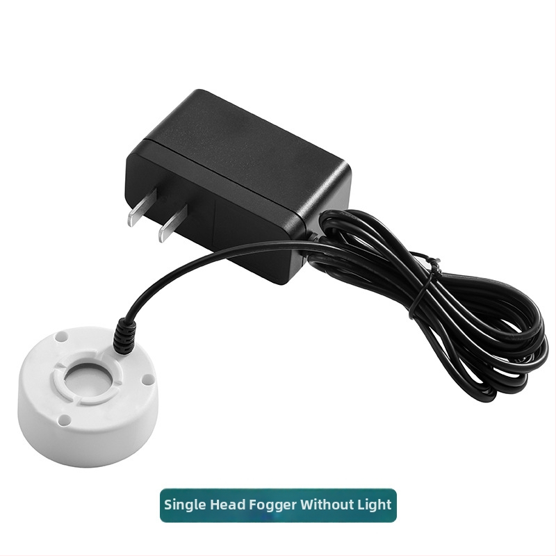 Ultrazvukový generátor hmly pre akvárium a bonsajové jazierko – 1 výstup hmly, nádrž 4,1–6,0 L, pokrytie 21–30 m², 24 W, nízka hlučnosť