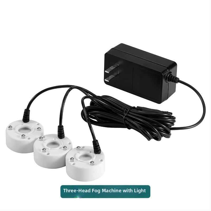 Ultrazvukový generátor hmly pre akvárium a bonsajové jazierko – 1 výstup hmly, nádrž 4,1–6,0 L, pokrytie 21–30 m², 24 W, nízka hlučnosť