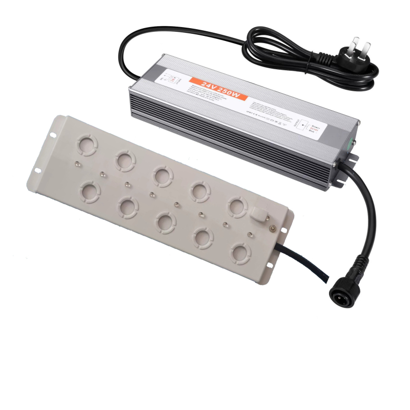 Ultrazvukový generátor hmly pre akvárium a bonsajové jazierko – 1 výstup hmly, nádrž 4,1–6,0 L, pokrytie 21–30 m², 24 W, nízka hlučnosť