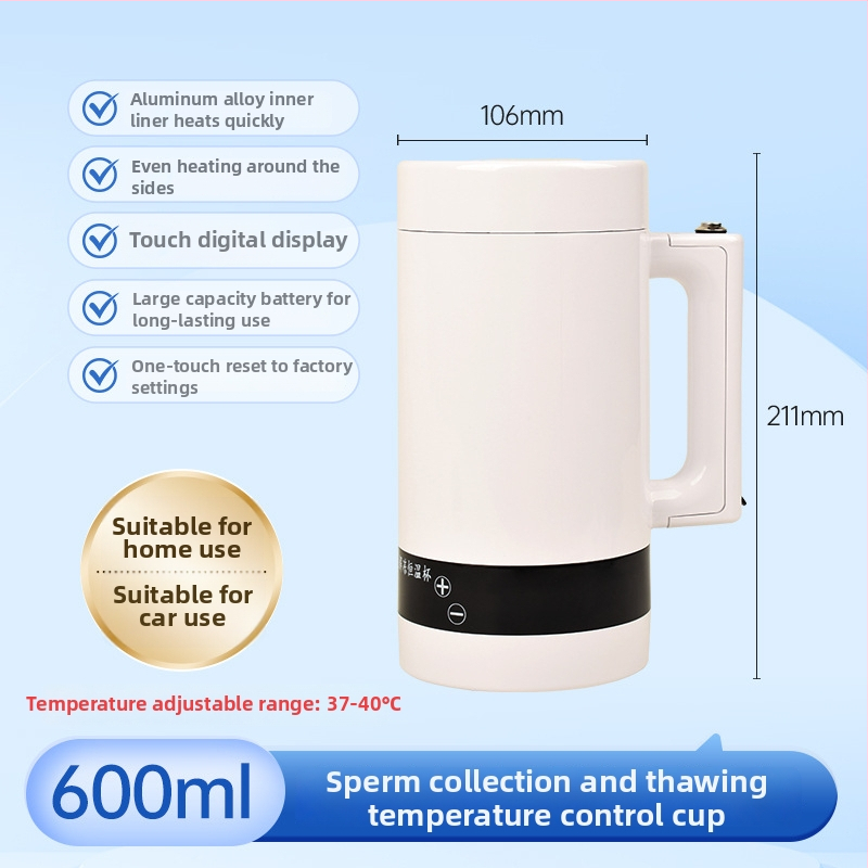 Kauss cūku spermas savākšanai ar konstantu temperatūru, iekārta mājdzīvnieku audzēšanai, spermas iegūšanai un uzglabāšanai