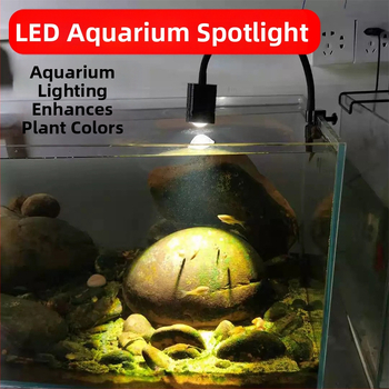Nai Chong Mini malé spot svetlo pre akvárium — Pôvod: Šandong; Model: Mini Small Spot Light; Importované: Nie