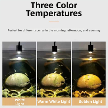 Nai Chong Mini malé spot svetlo pre akvárium — Pôvod: Šandong; Model: Mini Small Spot Light; Importované: Nie