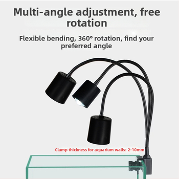 Nai Chong Mini malé spot svetlo pre akvárium — Pôvod: Šandong; Model: Mini Small Spot Light; Importované: Nie