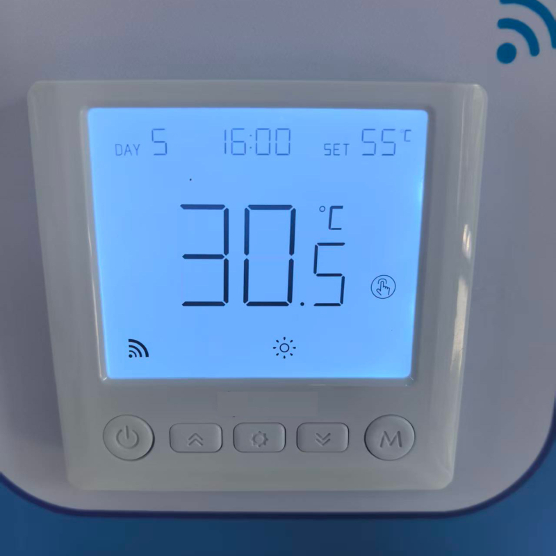 Elektrický termostat podlahového vykurovania, meranie teploty, 220V, skrytá montáž