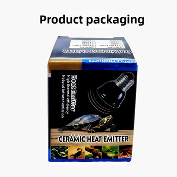 Keramická ohrievacia lampa pre plazy a domáce zvieratá, 25/50/75/100W, hmotnosť 64 g