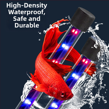 LED ponorné svetlo pre akvárium, vodotesné so spínačom