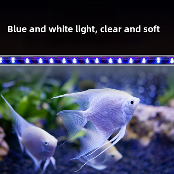 LED ponorné svetlo pre akvárium, vodotesné so spínačom