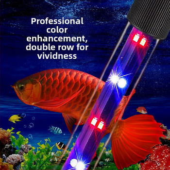 LED ponorné svetlo pre akvárium, vodotesné so spínačom