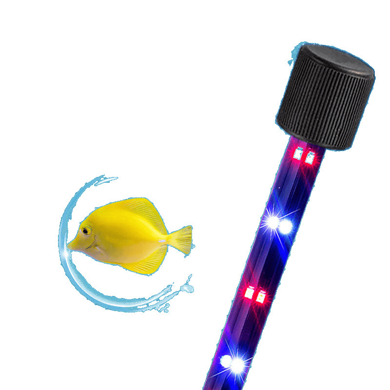 LED ponorné svetlo pre akvárium, vodotesné so spínačom