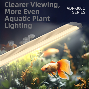 LED svetlo do akvária pre vodné rastliny, hliníkové zliatinové puzdro, nastaviteľná jas, model LDP, 0.5 kg