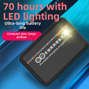 USB nešiojama deguonies siurblys su LED apšvietimu žvejybai (Nėra importuota · Kitas regionas · Per sienas eksportas: Taip)