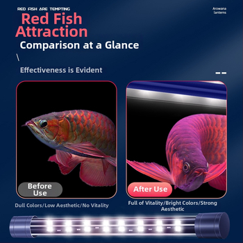 LED apšvietimas akvariumui (Medžiaga: Plastikas; Funkcija: Akvariumo apšvietimas; Prekės ženklas: Crazy Water Grass; Galia: Pasirenkama)