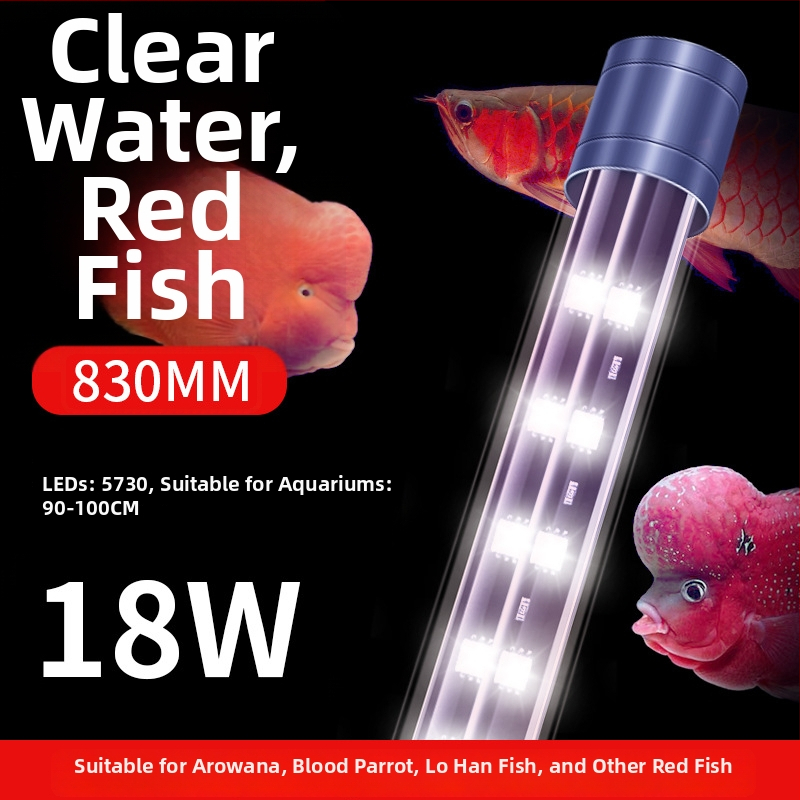 LED apšvietimas akvariumui (Medžiaga: Plastikas; Funkcija: Akvariumo apšvietimas; Prekės ženklas: Crazy Water Grass; Galia: Pasirenkama)