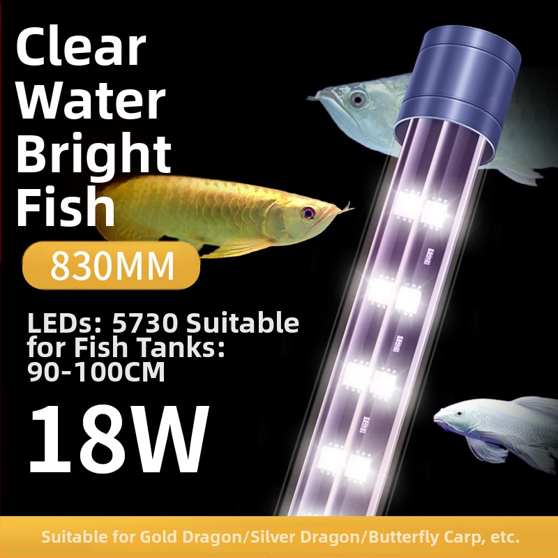 LED apšvietimas akvariumui (Medžiaga: Plastikas; Funkcija: Akvariumo apšvietimas; Prekės ženklas: Crazy Water Grass; Galia: Pasirenkama)