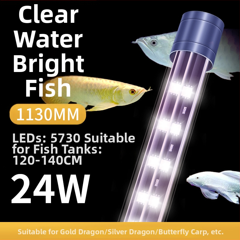 LED apšvietimas akvariumui (Medžiaga: Plastikas; Funkcija: Akvariumo apšvietimas; Prekės ženklas: Crazy Water Grass; Galia: Pasirenkama)