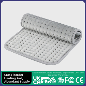 MW-001 Daudzfunkcionāls apkures spilventiņš, 9 temperatūras līmeņi, 12 stundu taimeris, 75W, 110V, Crystal Super Soft audums