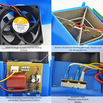 Pastoral Duoduo Vista apkures gaisa lampa, inteliģenta temperatūras kontrole vistu audzēšanai