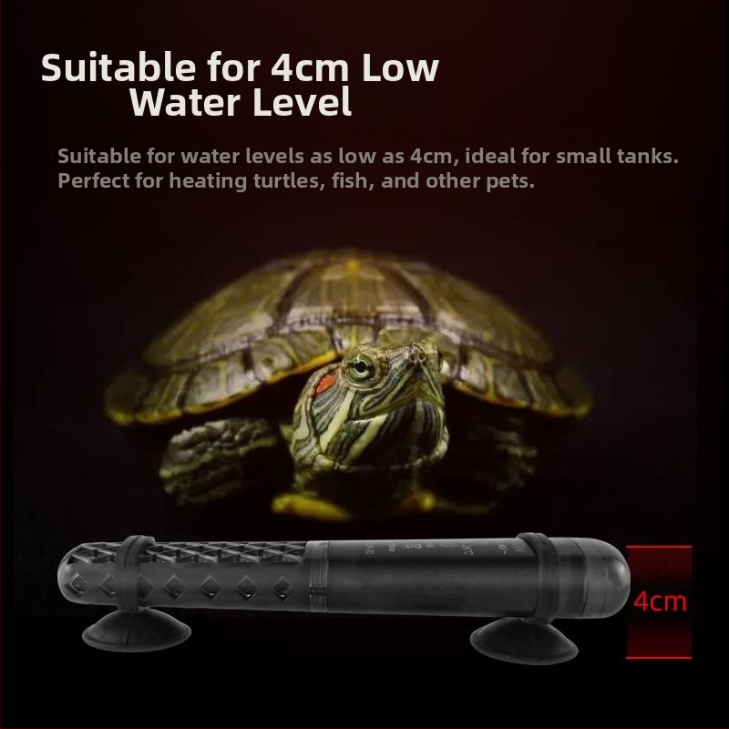 Akvarijska grijača šipka s regulacijom temperature – ABS, 158 g, 30–100 W