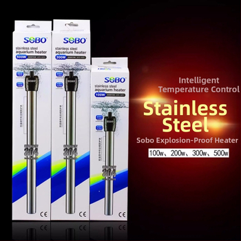 Songbao nerezová oceľová vykurovacia tyč pre akvárium, 400 g, model SB, automatická regulácia teploty