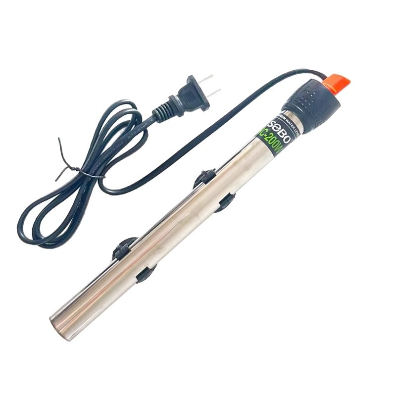 Songbao nerezová oceľová vykurovacia tyč pre akvárium, 400 g, model SB, automatická regulácia teploty