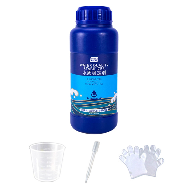 Akvarijný vodný kondicionér a stabilizátor – dechlorátor na vodu z kohútika, Levana XL-1561630, 330/595 g, Zariadenie akvária