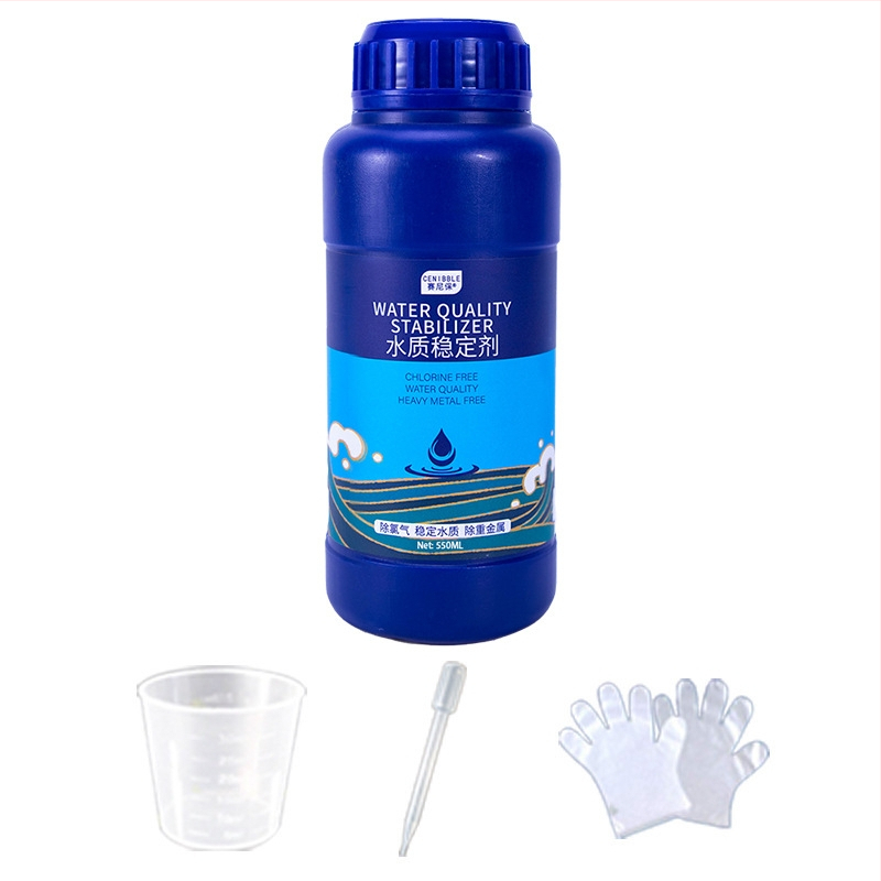 Akvarijný vodný kondicionér a stabilizátor – dechlorátor na vodu z kohútika, Levana XL-1561630, 330/595 g, Zariadenie akvária