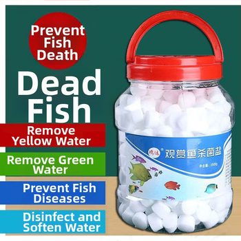 Akváriová soľ pre okrasné ryby — dezinfekcia a zlepšenie kvality vody v akváriu (Filter; Zariadenie pre akvárium; Importované: Nie; Medzinárodný export: Áno)