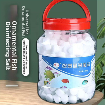 Akváriová soľ pre okrasné ryby — dezinfekcia a zlepšenie kvality vody v akváriu (Filter; Zariadenie pre akvárium; Importované: Nie; Medzinárodný export: Áno)