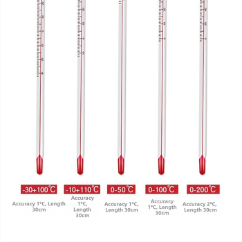 Vodný teplomer, typ sklenenej tyč (1000 ks v krabici; prispôsobenie k dispozícii)