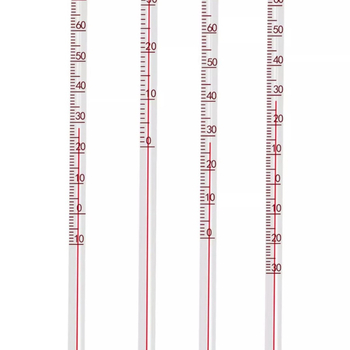 Воден термометър, стъклена пръчка (1000 бр. в кашон; персонализация налична)