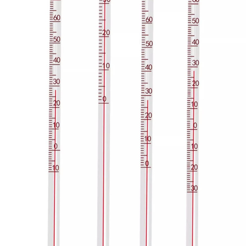 Воден термометър, стъклена пръчка (1000 бр. в кашон; персонализация налична)