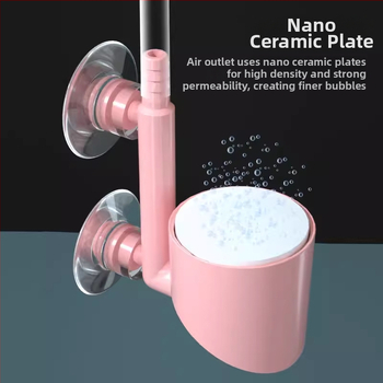 Nano bublinková doska pre akvárium — difúzor kyslíka, ultra-husté bubliny, nanomateriál, hmotnosť 20 g