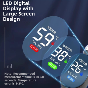 Sprchový teploměr na vodu s LED displejom pre kúpanie detí (Značka: Lipherton; Teplotný rozsah: 0–90°C; Prispôsobenie: k dispozícii)