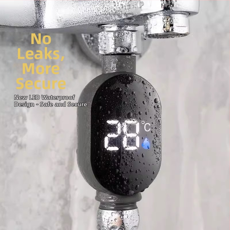 Sprchový teploměr na vodu s LED displejom pre kúpanie detí (Značka: Lipherton; Teplotný rozsah: 0–90°C; Prispôsobenie: k dispozícii)