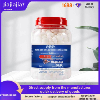 Sterilizačná soľ pre okrasné ryby v akváriu — čistenie vody, morská soľ, minerálna soľ pre chov koi